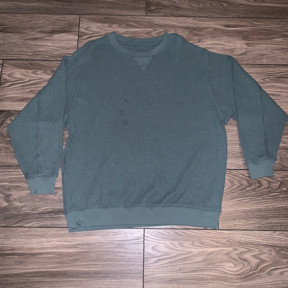 Aerie Women’s Crewneck Sweater in Forest green